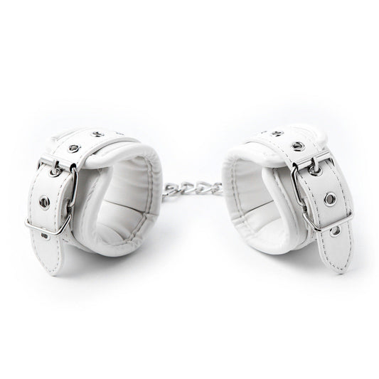 J's Playhouse® Show Me The Ropes White Wedding Bound - Wrist Cuffs