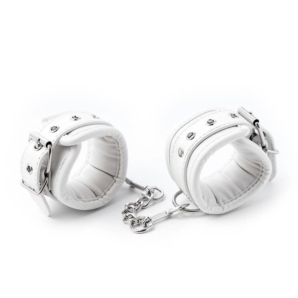 J's Playhouse® Show Me The Ropes White Wedding Bound - Wrist Cuffs