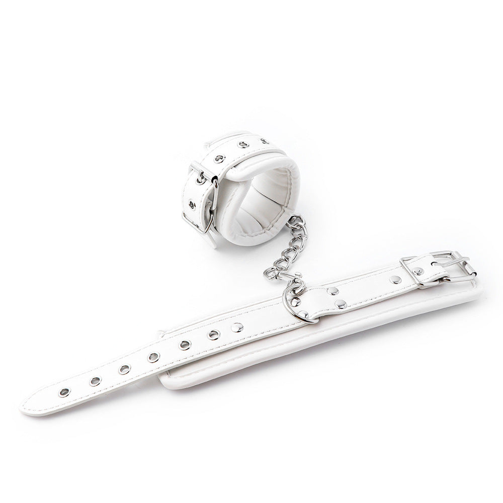 J's Playhouse® Show Me The Ropes White Wedding Bound - Wrist Cuffs