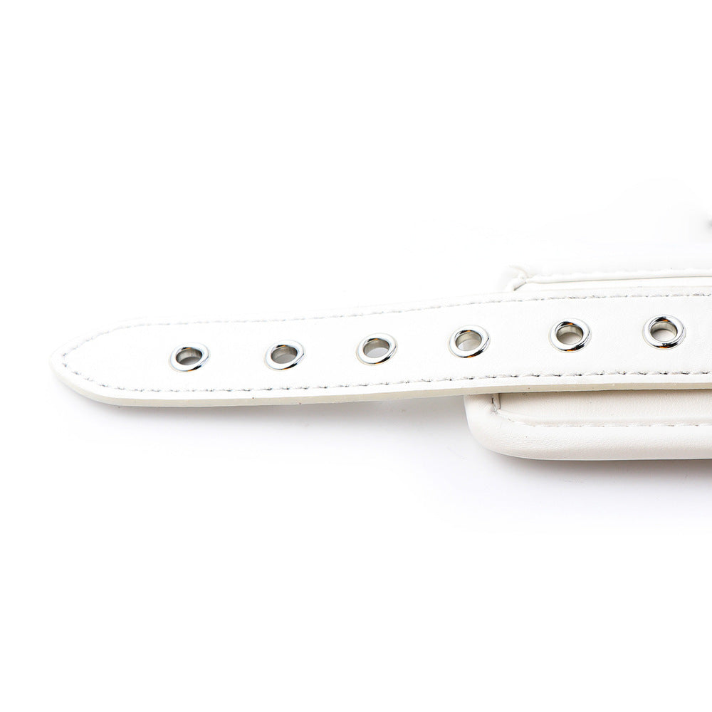 J's Playhouse® Show Me The Ropes White Wedding Bound - Wrist Cuffs