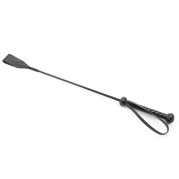 J's Playhouse® Show Me The Ropes Riding Crop w/Loop - Black