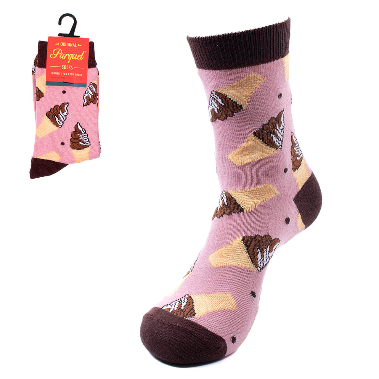 Parquet Women's Ice cream Novelty Socks - Asst. Colors