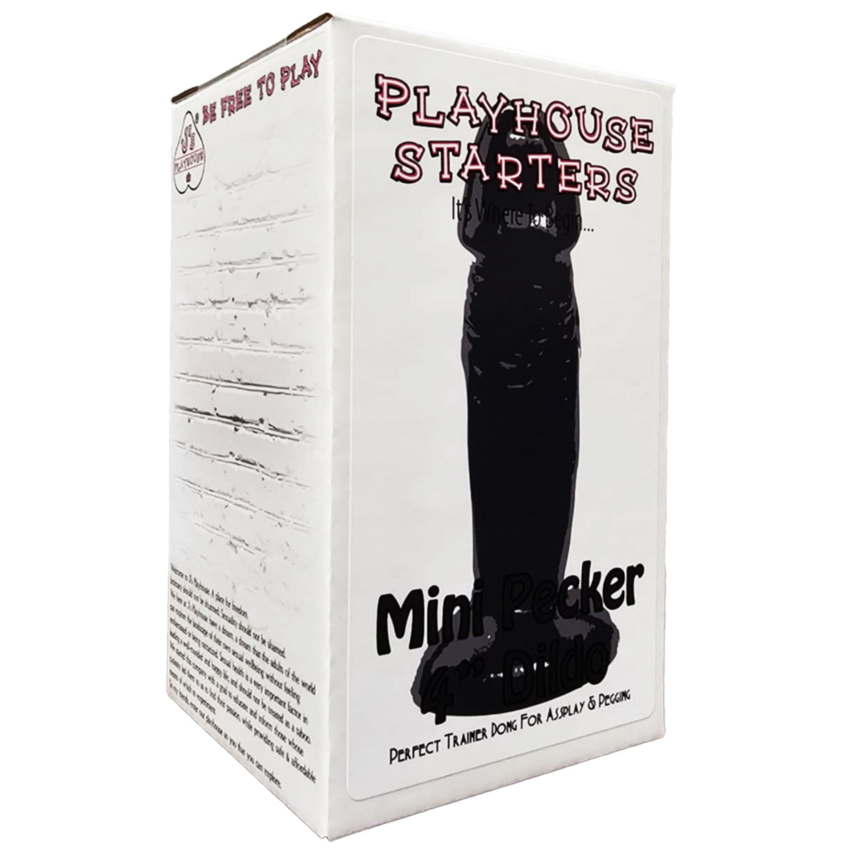 J's Playhouse® Starters Mini Pecker 4" Dildo - Pick Your Color