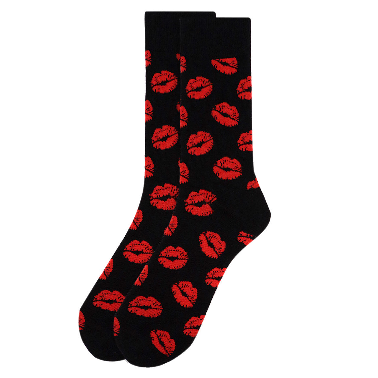 Parquet Men's Lips Novelty Socks - Pick Your Color