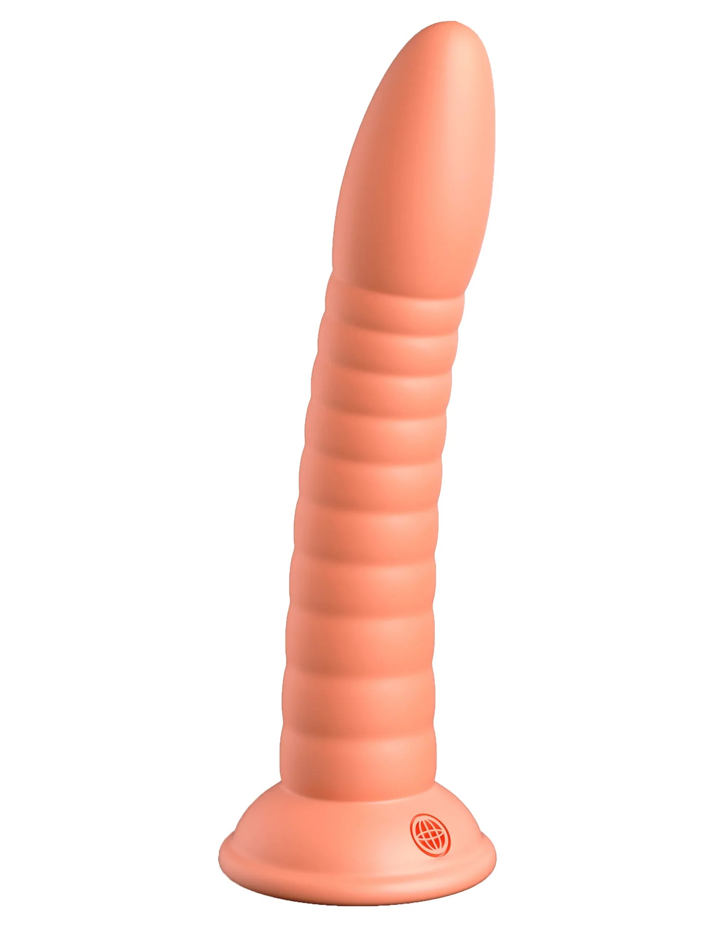 Pipedream Products Dillio Platinum Wild Thing Silicone Dildo 7in - Orange