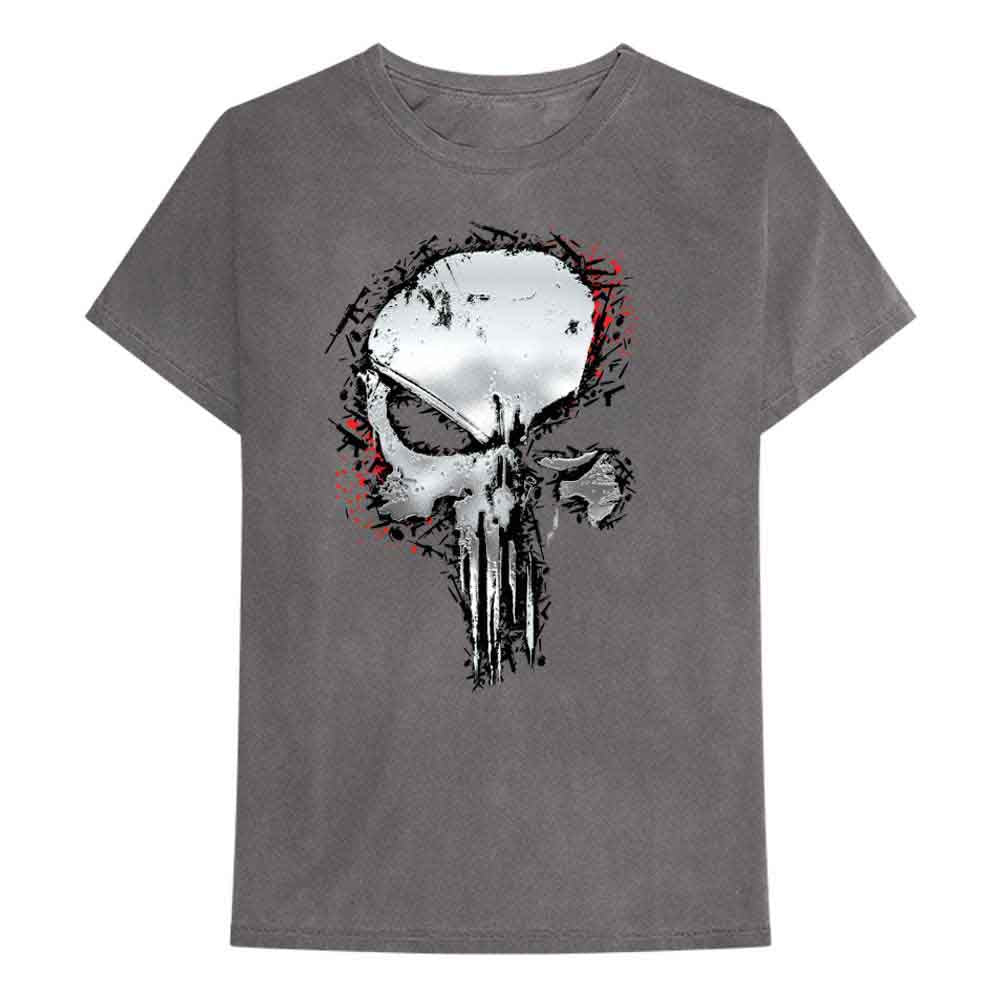 Marvel Punisher Metal Skull T-Shirt - Asst. Sizes