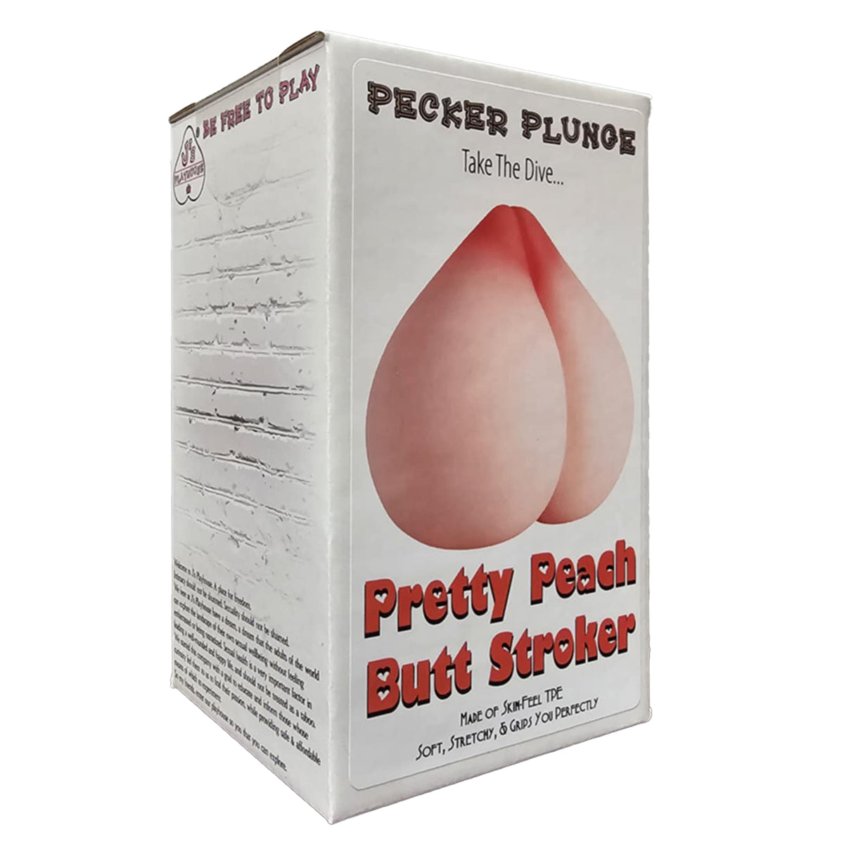 Pecker Plunge Pretty Peach Butt Stroker