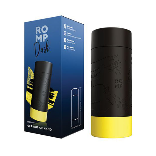 ROMP Dash Stroker - Black/Yellow