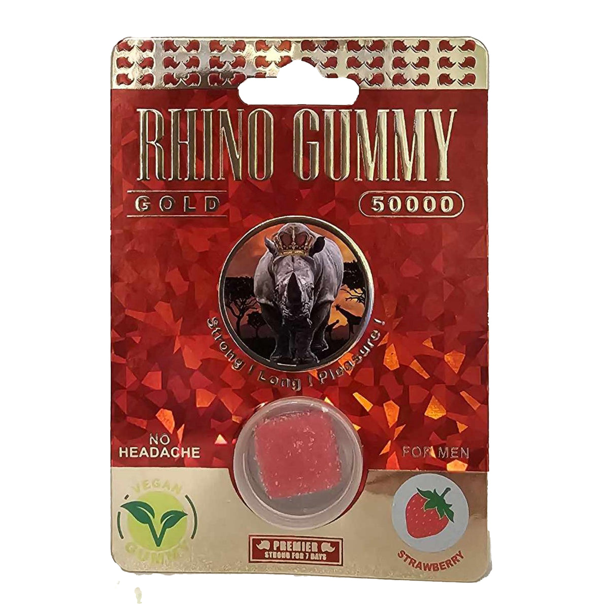 Gold 50000 Gummy Strawberry SPECIAL SALE!