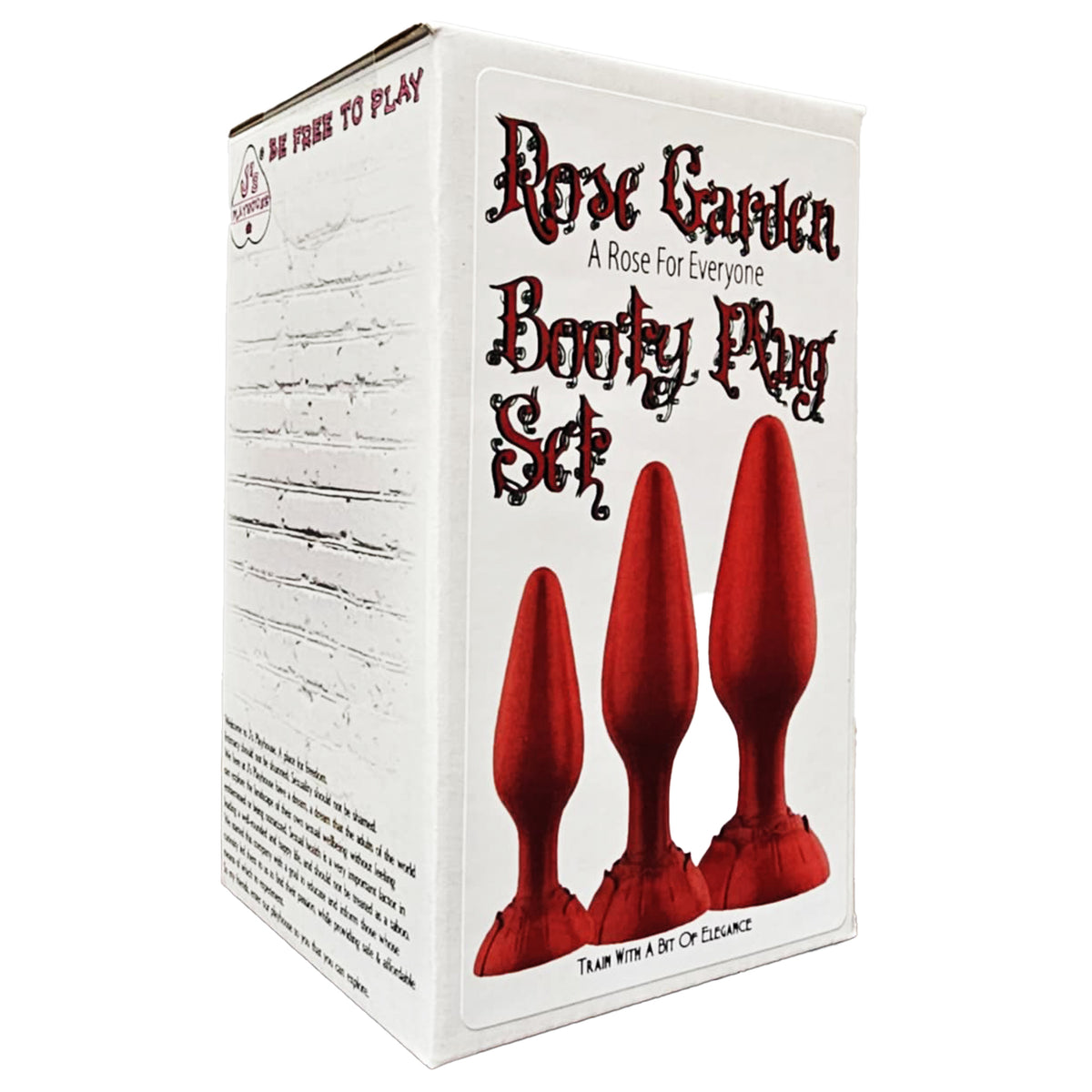 J's Playhouse® Rose Garden Booty Plug Trainer Set