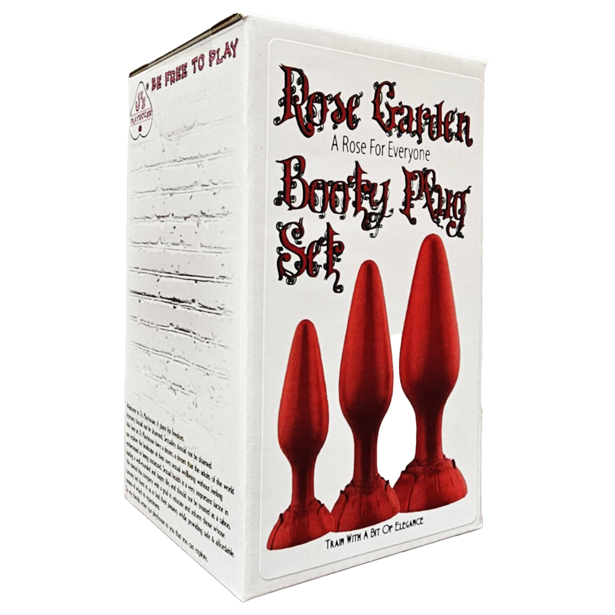 J's Playhouse® Rose Garden Booty Plug Trainer Set