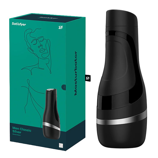 Satisfyer Men Classic - Black/Silver