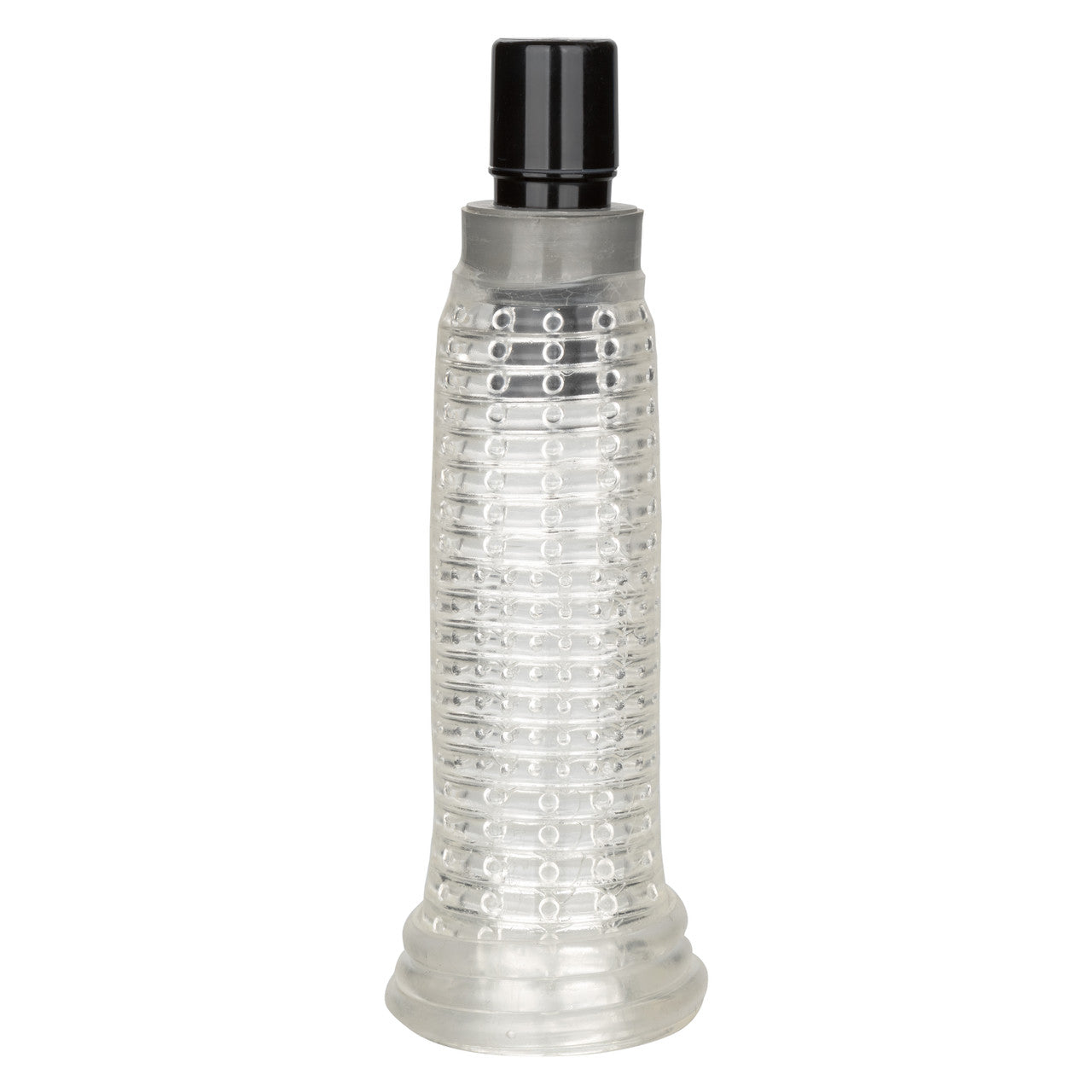 CalExotics Optimum Series Vibro Air Rechargeable Penis Pump - Smoke