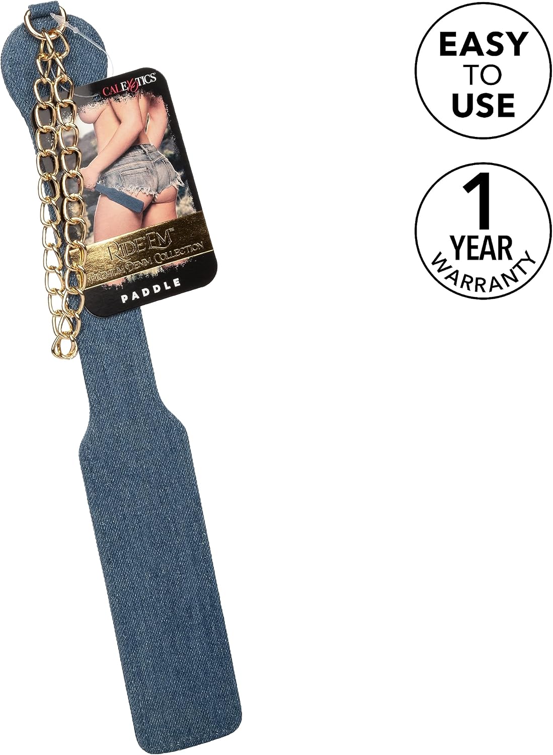 CalExotics Ride 'Em Denim Paddle SPECIAL SALE
