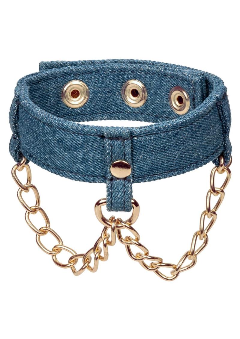 CalExotics Ride 'Em Denim Ankle Cuffs SPECIAL SALE!