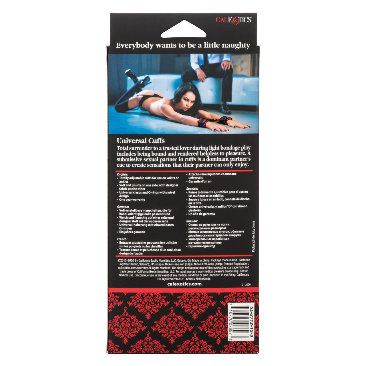 CalExotics Scandal Universal Cuffs - CLEARANCE