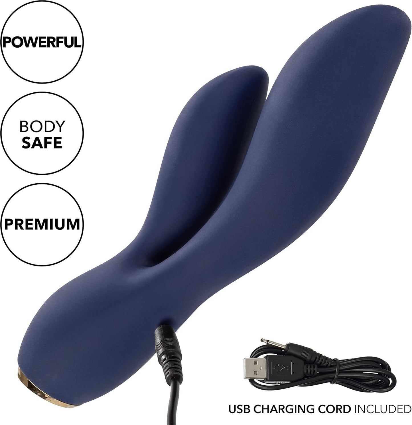 CalExotics Chic Lilac Rechargeable Silicone Rabbit CLEARANCE