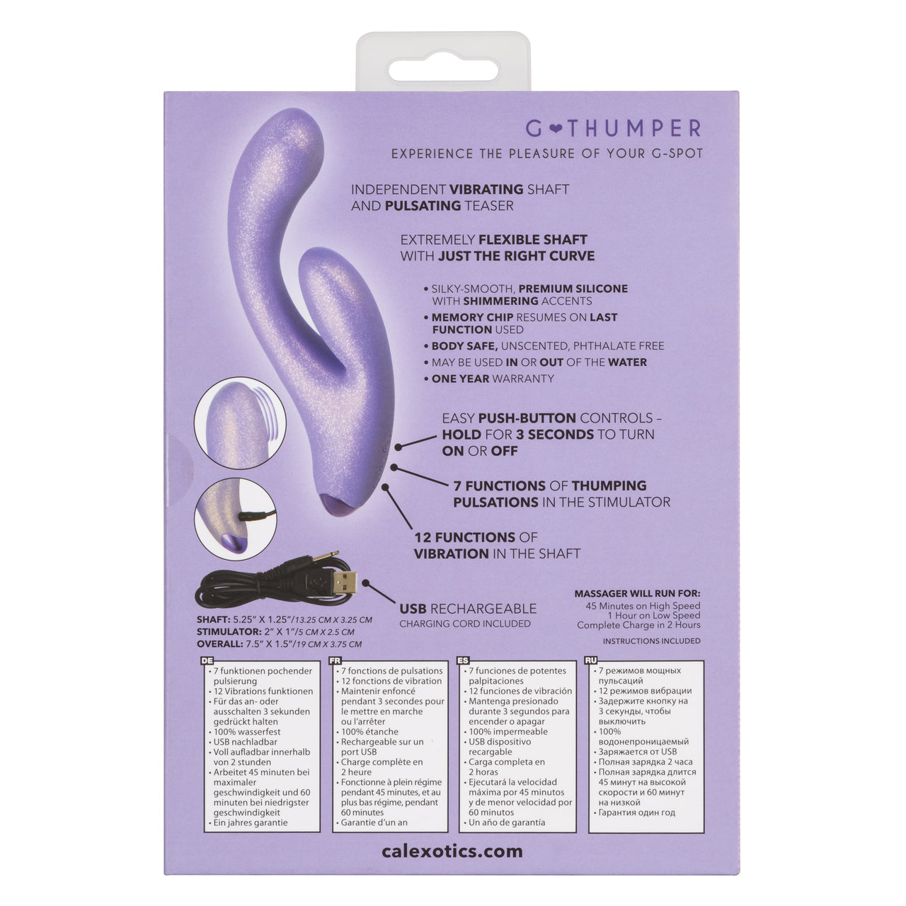 CalExotics G-Love™ G-Thumper - CLEARANCE