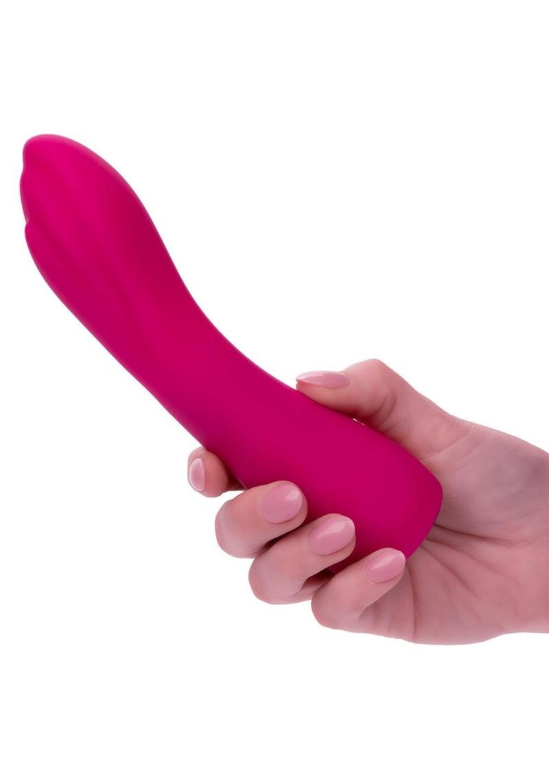 Gem Vibe Collection Curve Rechargeable Silicone G-Spot Vibrator