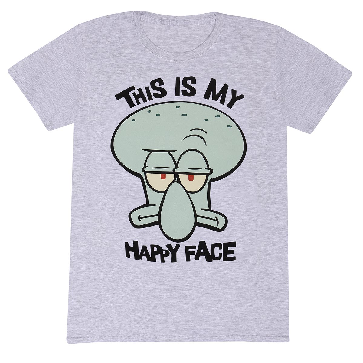 Nickelodeon Sponge Bob Squidward My Happy Face T-Shirt - Asst. Sizes