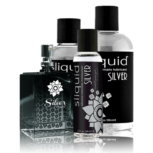 Sliquid Silver Premium Silicone Lubricant - Asst. Sizes Available