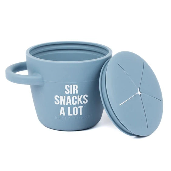 Bella Tunno Sir Snacks A Lot Silicone Snack Container