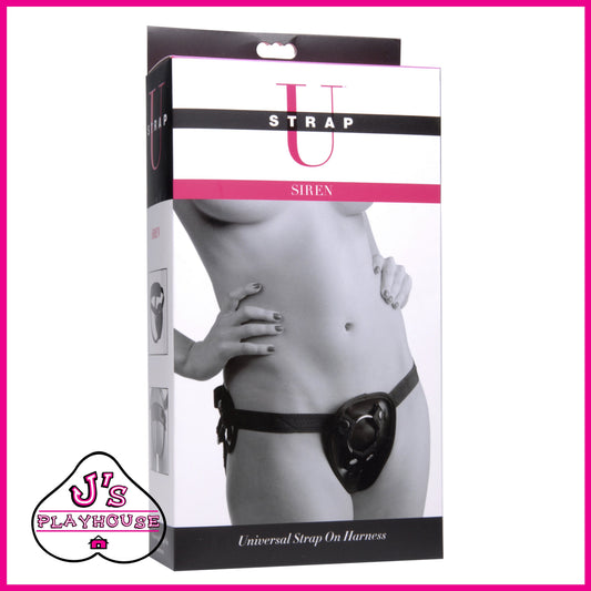 XR Brands Strap U Siren Universal Strap On Harness - Black