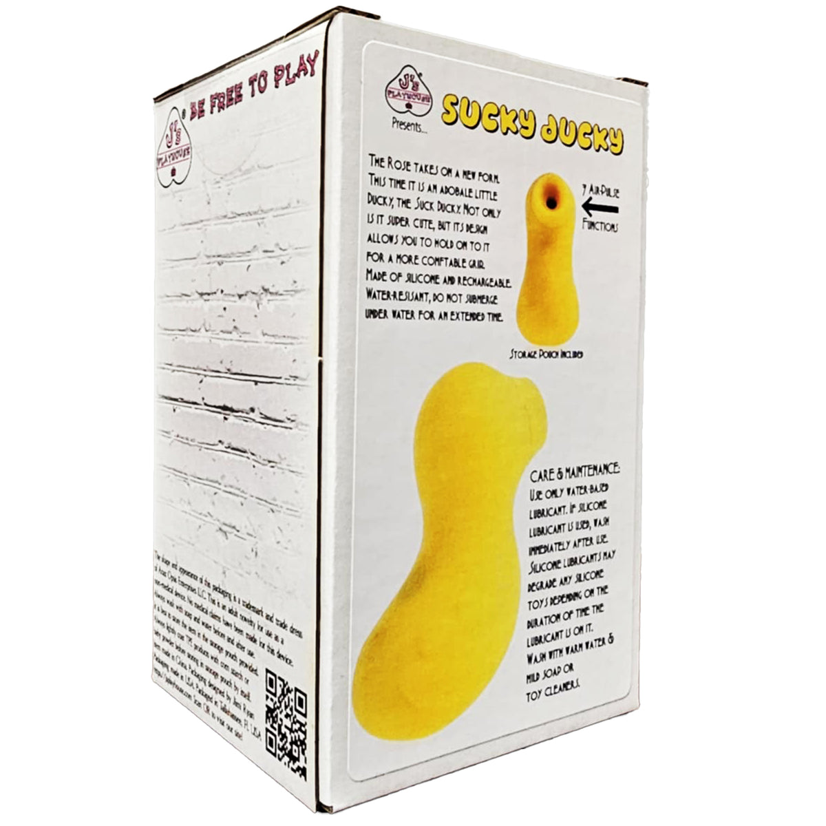 J's Playhouse® Sucky Ducky Air-Pulse Stimulator