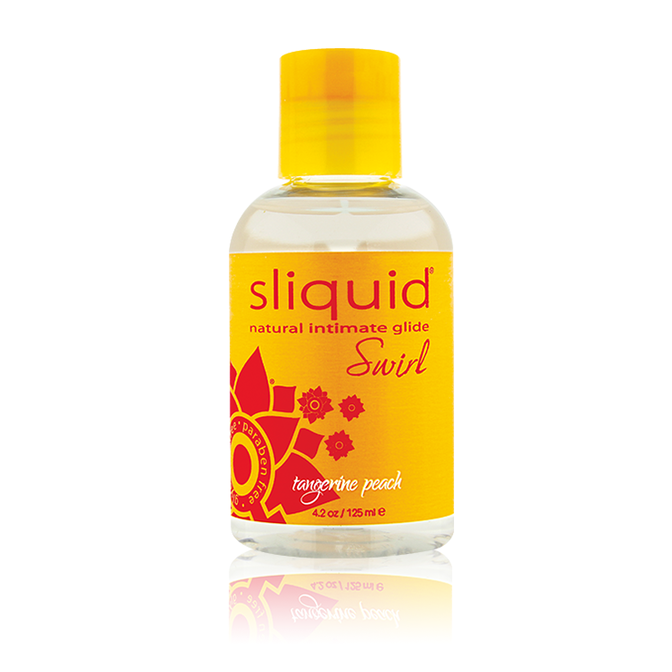 Sliquid Swirl Flavored Water- Based Lubricant 4.2floz - Asst. Sizes Available