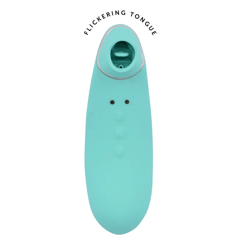 Nu Sensuelle Trinitii Triple Action Suction Flickering Tongue 18k - Pick Your Color