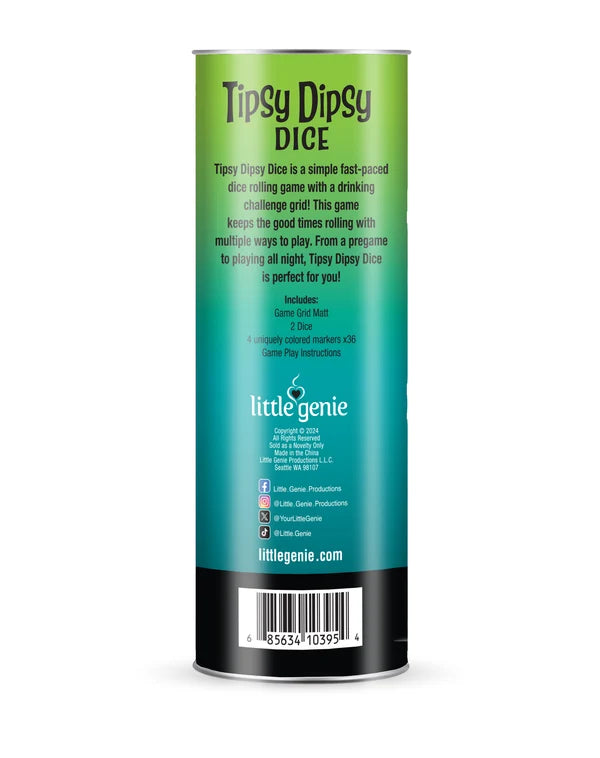 Little Genie Tipsy Dipsy Dice Game