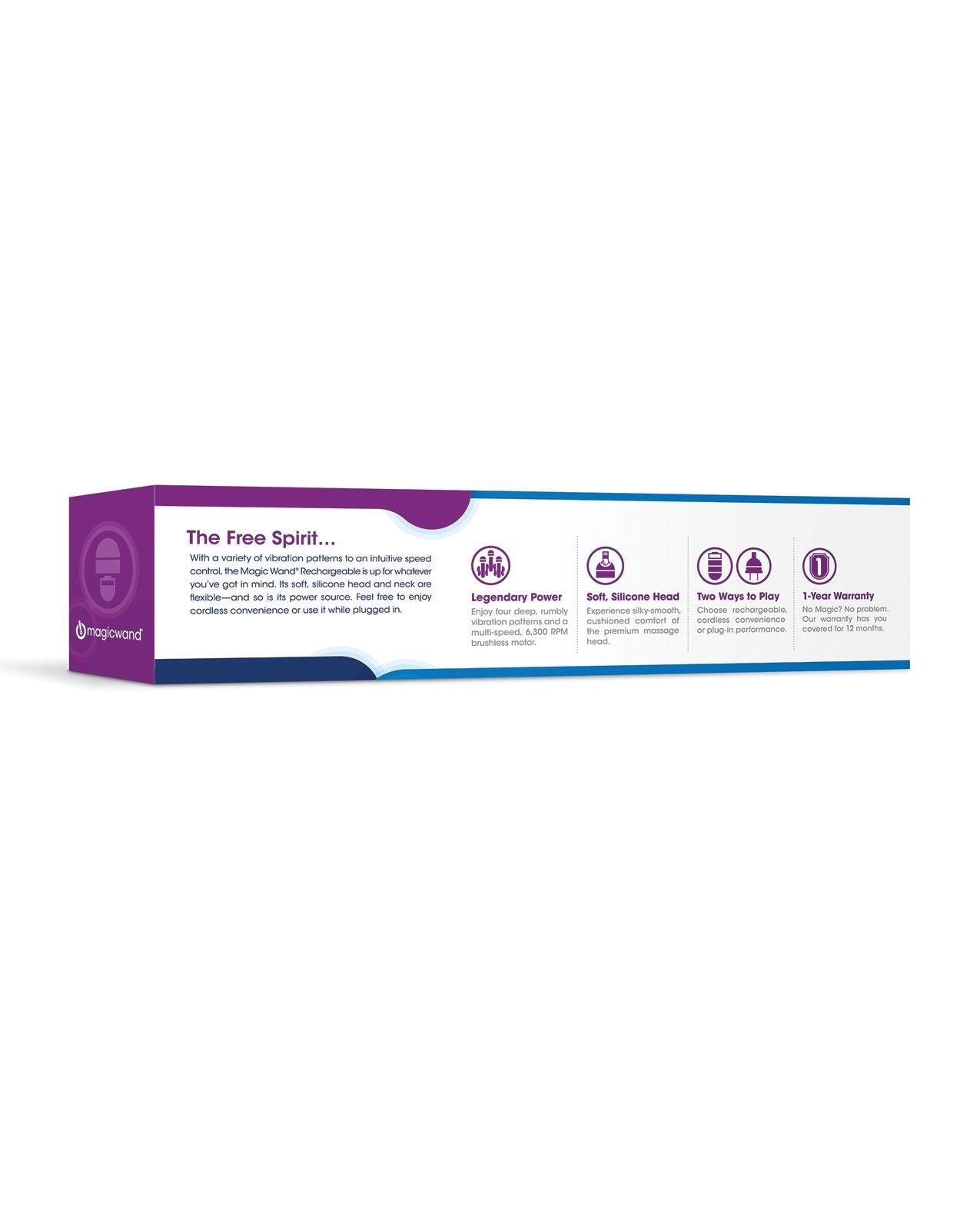 The Magic Wand Rechargeable HV-270 Multispeed Vibration Massager