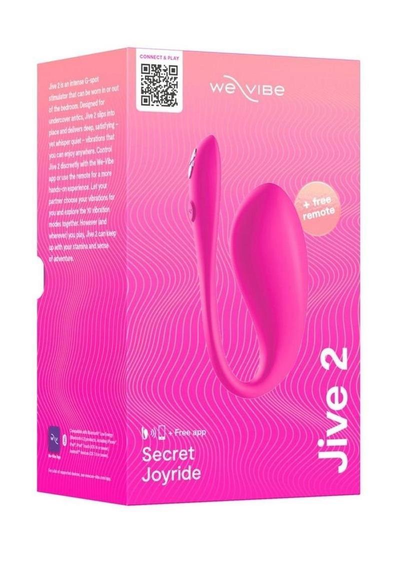 We-Vibe Jive 2 Wearable Egg Vibrator with Remote