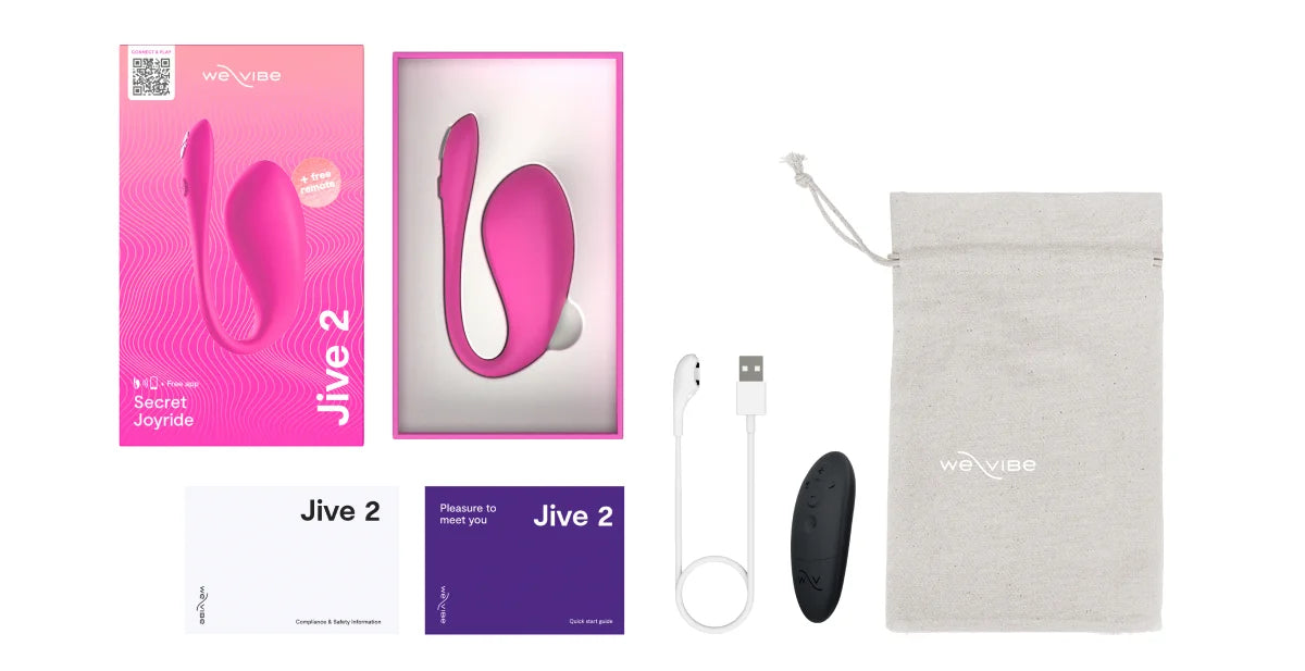 We-Vibe Jive 2 Wearable Egg Vibrator with Remote