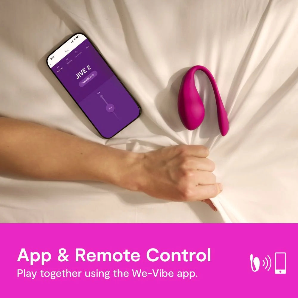 We-Vibe Jive 2 Wearable Egg Vibrator with Remote