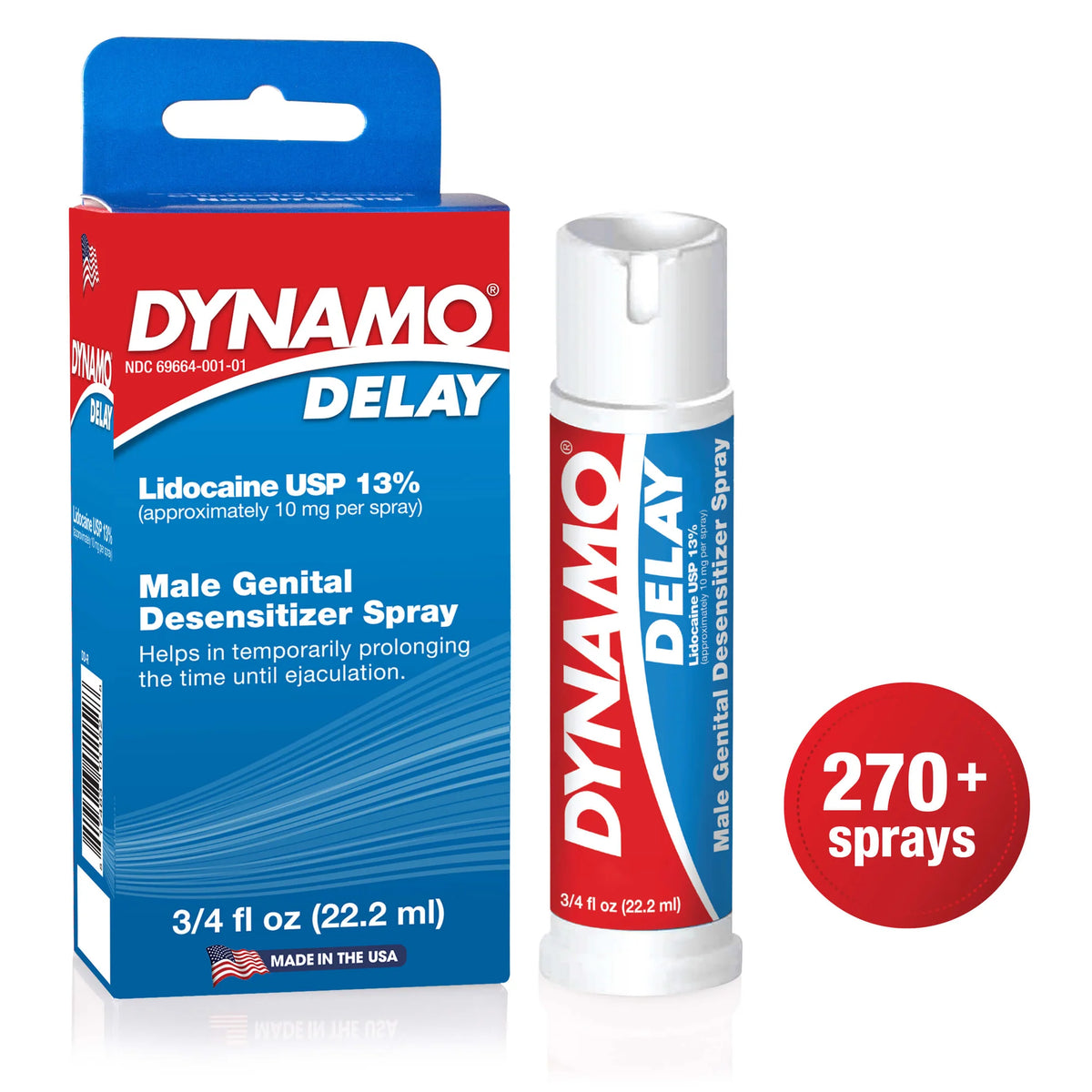 Screaming O Dynamo Delay Spray 0.75FLOZ