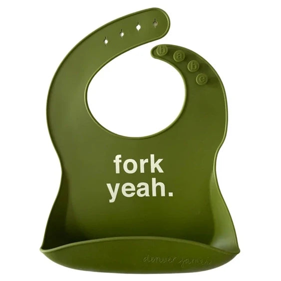 Silicone Bib - Fork Yeah