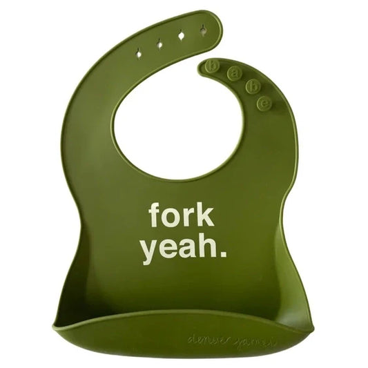 Silicone Bib - Fork Yeah