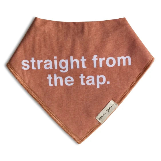 Statement Bandana Bib - Straight From the Tap