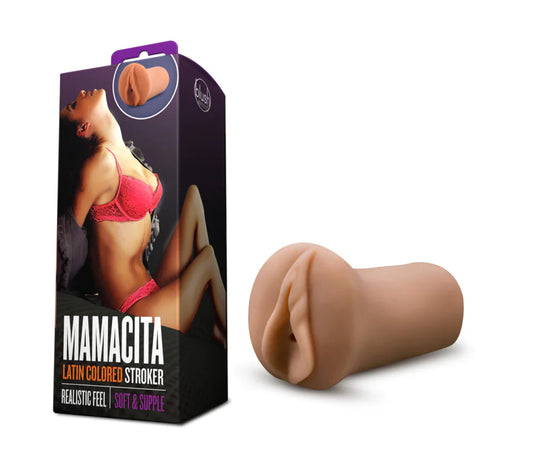 Blush Novelties X5 Mamacita Masturbator Vagina - Caramel - CLEARANCE