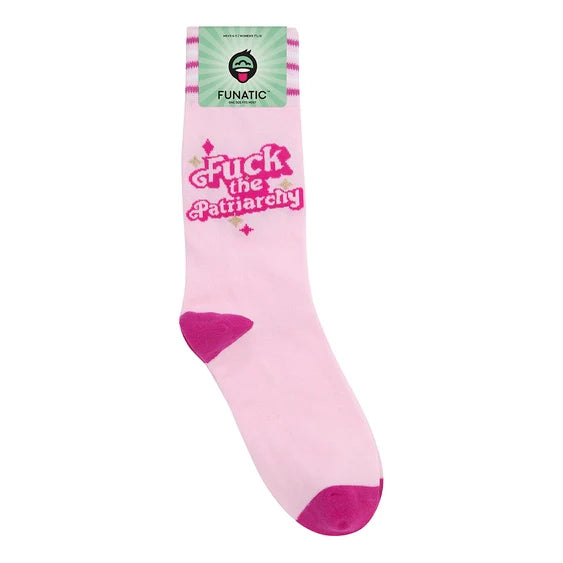 Funatic Fuck the Patriarchy Socks - Unisex One Size