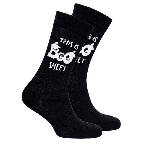 Socks N Socks Men's Boo Sheet Socks