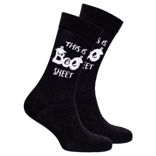 Socks N Socks Men's Boo Sheet Socks