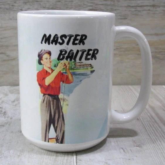 Raven Design 15oz Mug - Master Baiter SALE!