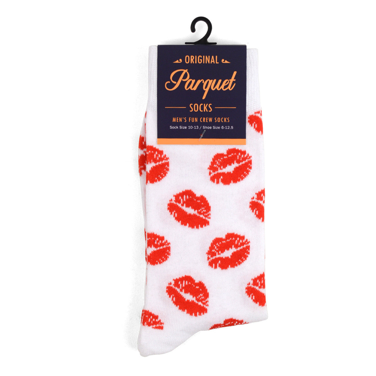 Parquet Men's Lips Novelty Socks - Pick Your Color