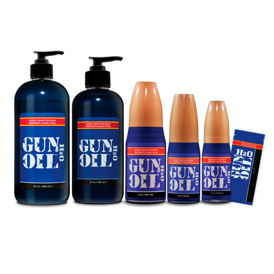 Gun Oil H2O Water-Based Lubricant - Asst. Sizes Available