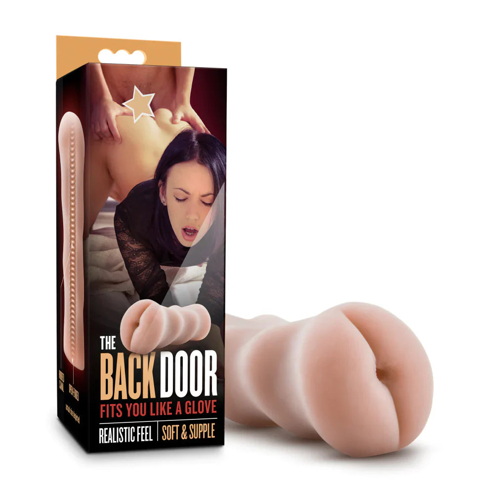 Blush Novelties X5 The Back Door Butt Masturbator - Vanilla - CLEARANCE