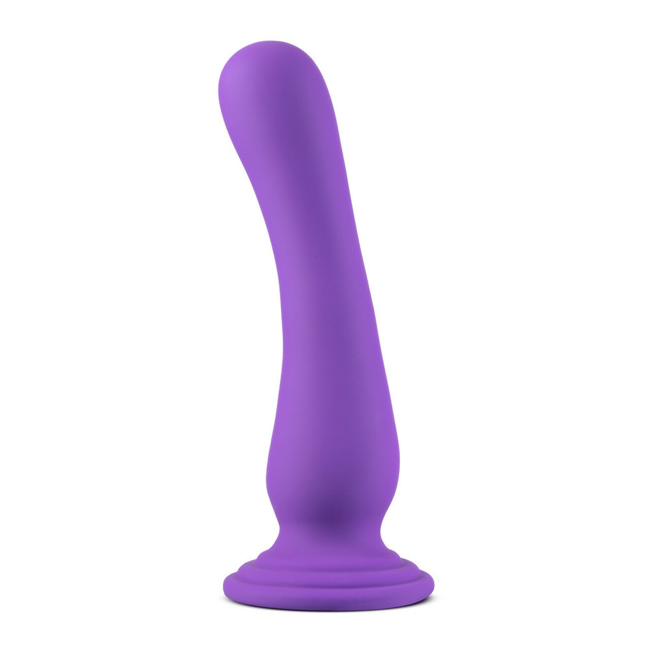 Blush Novelties Impressions N4 Silicone Vibrating Dildo - Purple