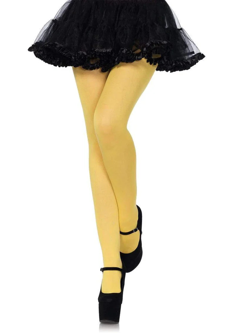 Leg Avenue Ari Nylon Tights 7300 - One Size - Pick Your Color