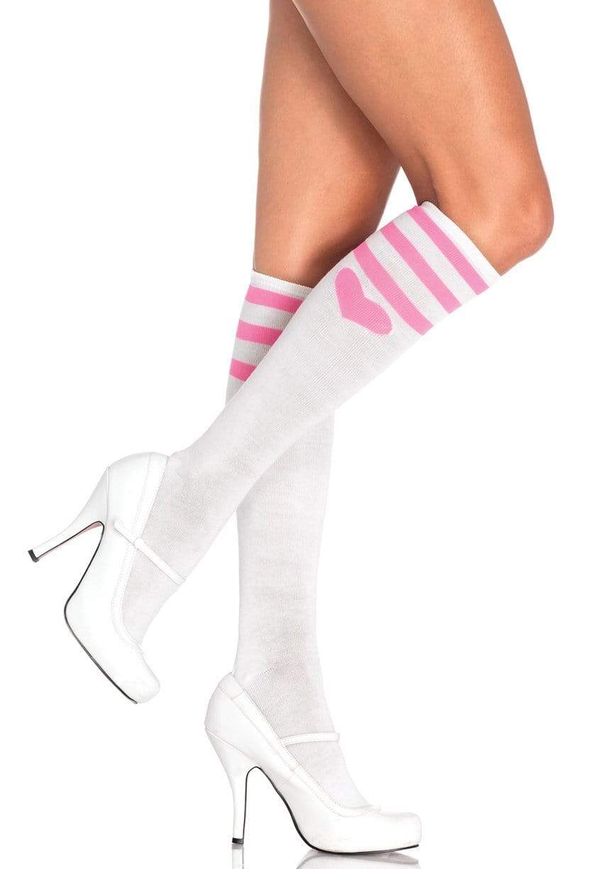 Leg Avenue Sweetheart Knee Socks - Pick Your Color